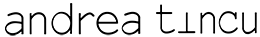 Andrea Tincu logo